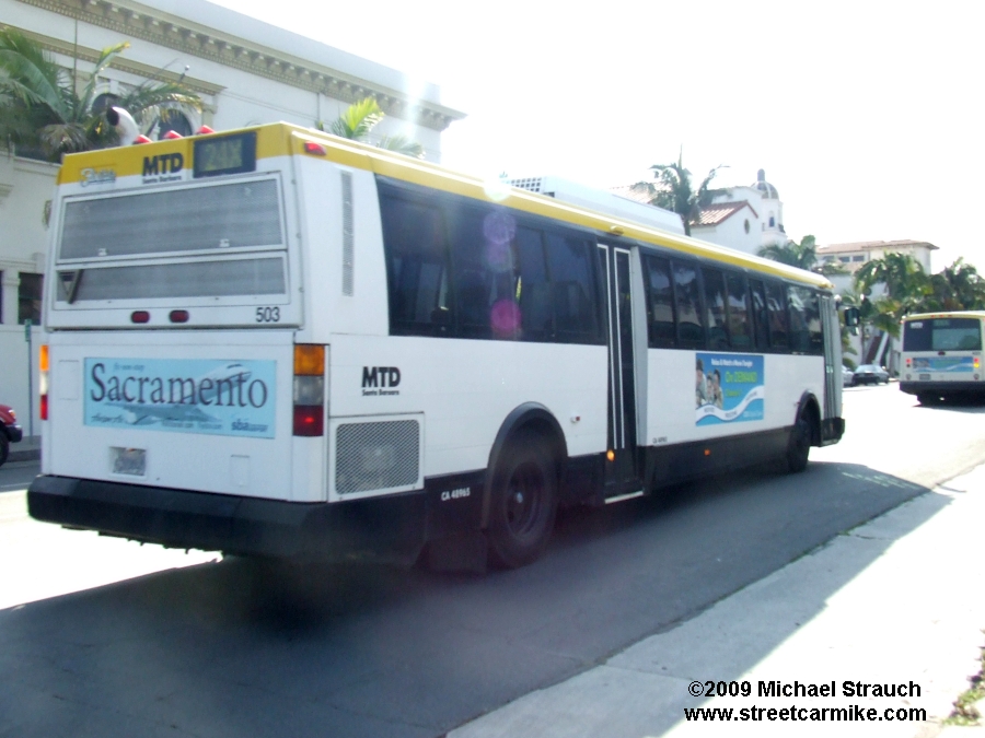 Santa Barbara Metropolitan Transit District (MTD) @ streetcarmike.com