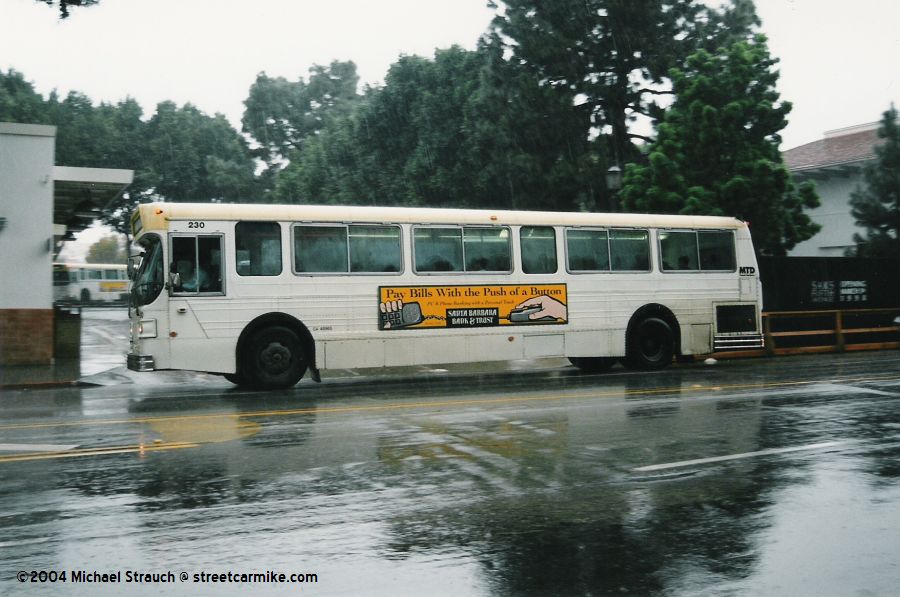 Santa Barbara Metropolitan Transit District (MTD) AM General Buses 222
